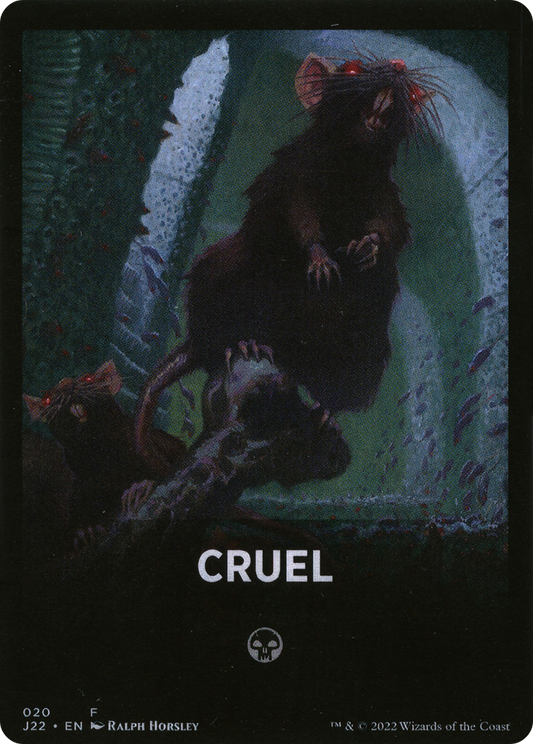 Cruel (FJ22-020) - Jumpstart 2022 Front Cards