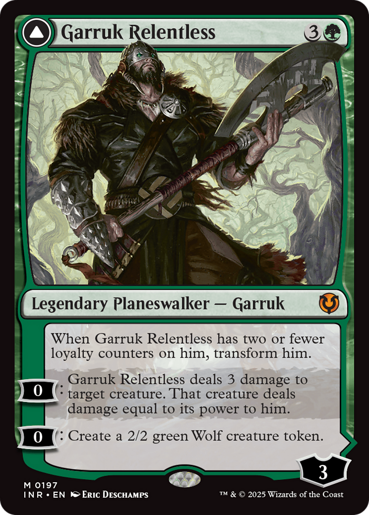 Garruk Relentless // Garruk, the Veil-Cursed [Innistrad Remastered]
