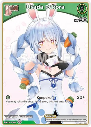 Usada Pekora (C) (hBP01-038) (hBP01-038) - Enchant Regalia