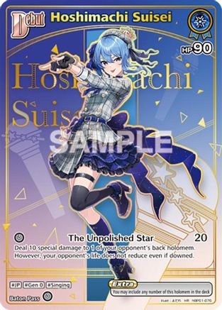 Hoshimachi Suisei (HR) (hBP01-076) - Enchant Regalia Foil