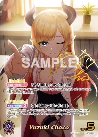 Yuzuki Choco (SEC) (hBP05-005) - Enchant Regalia Foil