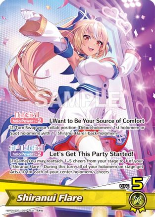 Shiranui Flare (OSR) (hBP05-007) - Enchant Regalia Foil