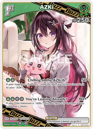 AZKi (R) (hBP05-024) - Enchant Regalia Foil