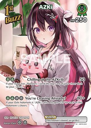AZKi (SR) (hBP05-024) - Enchant Regalia Foil