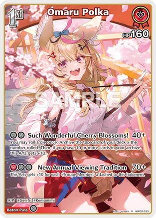Omaru Polka (R) (hBP05-033) - Enchant Regalia Foil