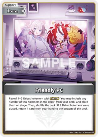 Friendly PC (S) (hBP05-074) - Enchant Regalia Foil