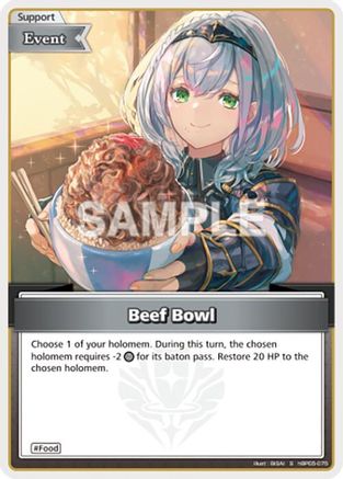 Beef Bowl (S) (hBP05-075) - Enchant Regalia Foil