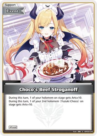 Choco's Beef Stroganoff (S) (hBP05-076) - Enchant Regalia Foil