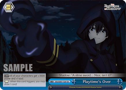 Playtime's Over (EIS/SX07-T20) - The Eminence in Shadow