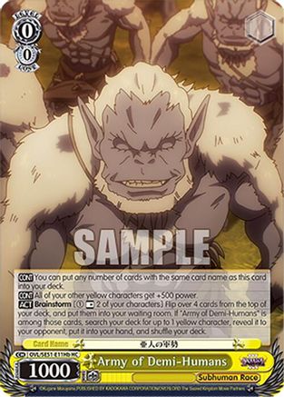 Army of Demi-Humans (B) (HC) (OVL/SE51-E11Hb HC) - Nazarick: Tomb of the Undead Vol.3 Extra Booster