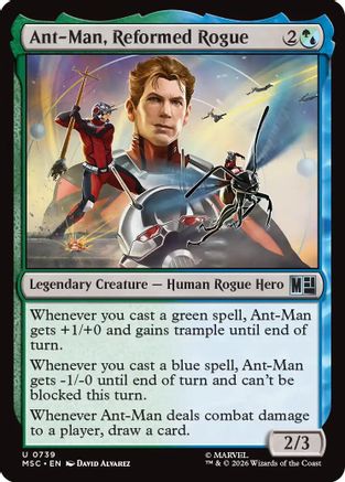 Ant-Man, Reformed Rogue (MSC-739) - Marvel Super Heroes