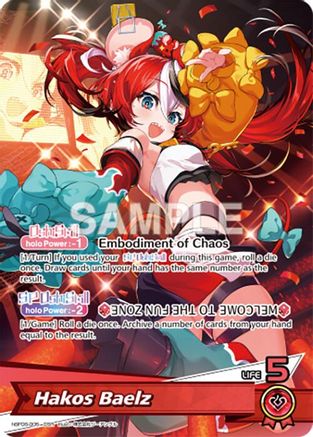 Hakos Baelz (OSR) (hBP06-005) - Ayakashi Vermilion Foil