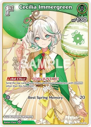 Cecilia Immergreen (R) (hBP06-032) - Ayakashi Vermilion Foil