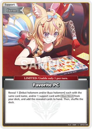 Favorite PC (U) (hBP06-085) - Ayakashi Vermilion