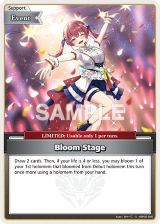 Bloom Stage (U) (hBP06-090) - Ayakashi Vermilion