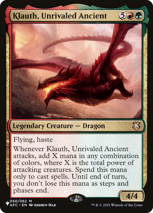 Klauth, Unrivaled Ancient [The List]