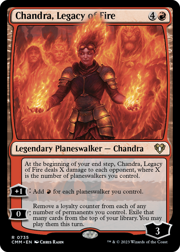 Chandra, Legacy of Fire [Commander Masters]