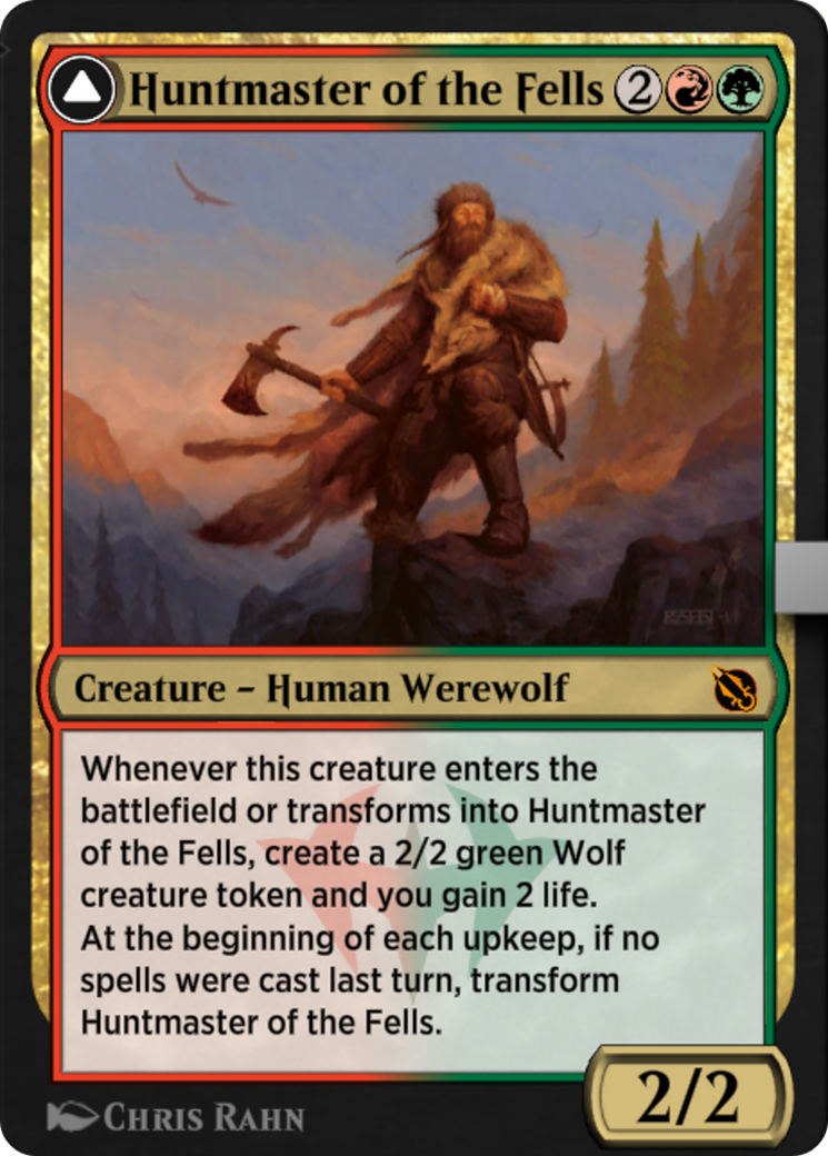 Huntmaster of the Fells // Ravager of the Fells (SIS-064) - Shadows of the Past