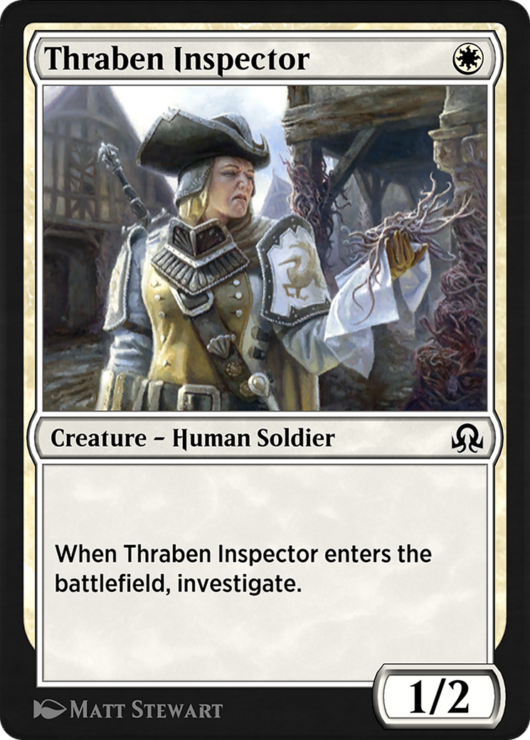Thraben Inspector (SIR-051) - Shadows over Innistrad Remastered
