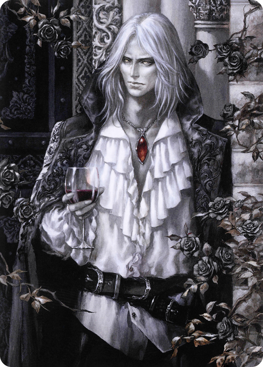 Sorin the Mirthless // Sorin the Mirthless (AVOW-002) - Crimson Vow Art Series (Borderless) Foil