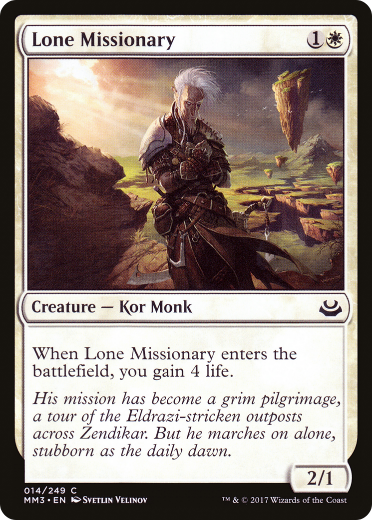 Lone Missionary [Modern Masters 2017]