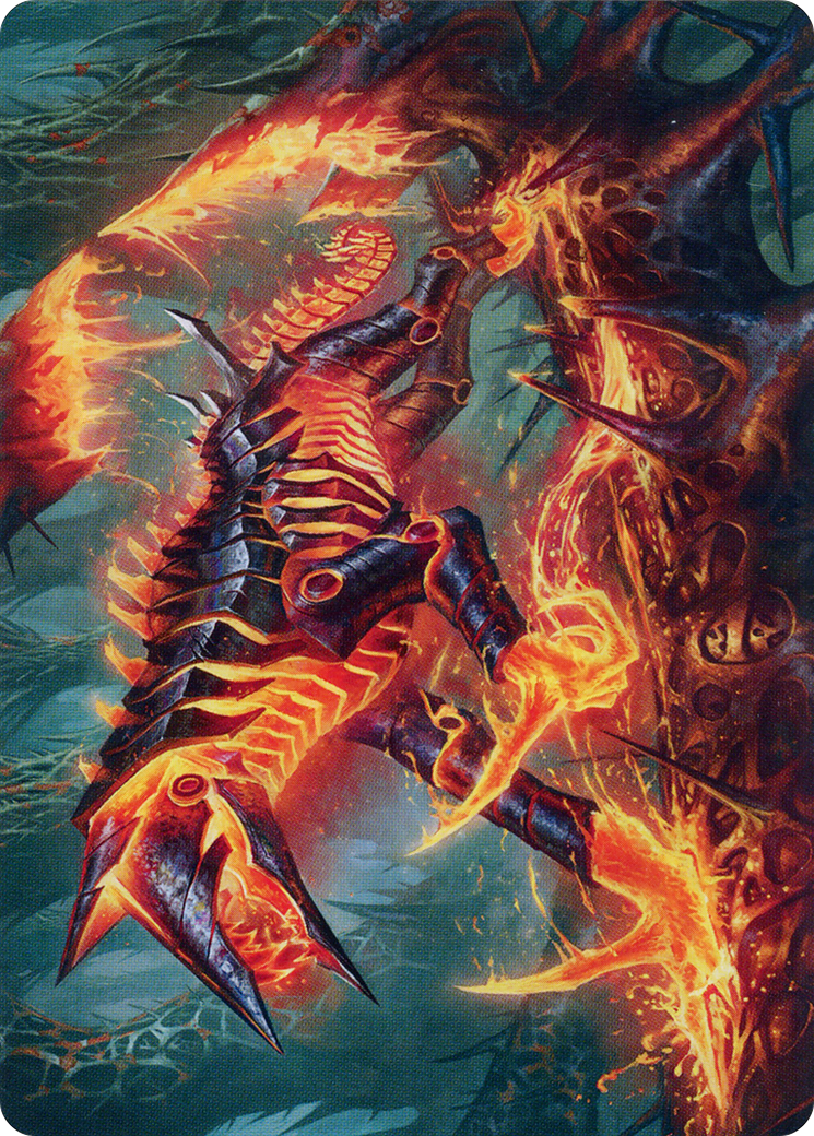 Kuldotha Cackler // Kuldotha Cackler (AONE-032) - Phyrexia: All Will Be One Art Series (Borderless)