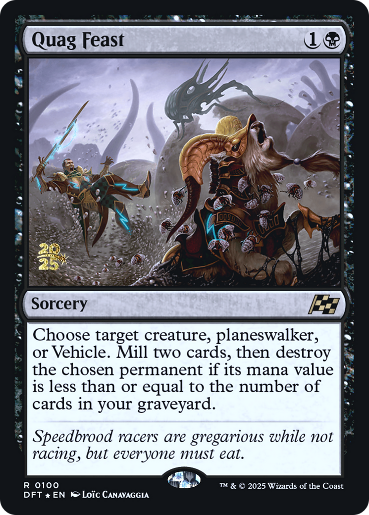 Quag Feast [Aetherdrift Prerelease Promos]