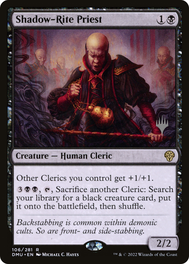Shadow-Rite Priest (Promo Pack) [Dominaria United Promos]