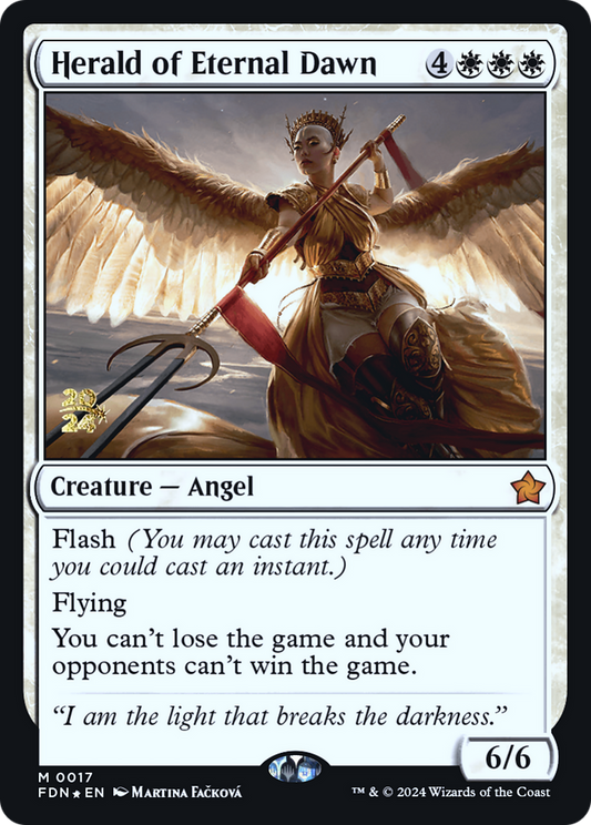 Herald of Eternal Dawn [Foundations Prerelease Promos]