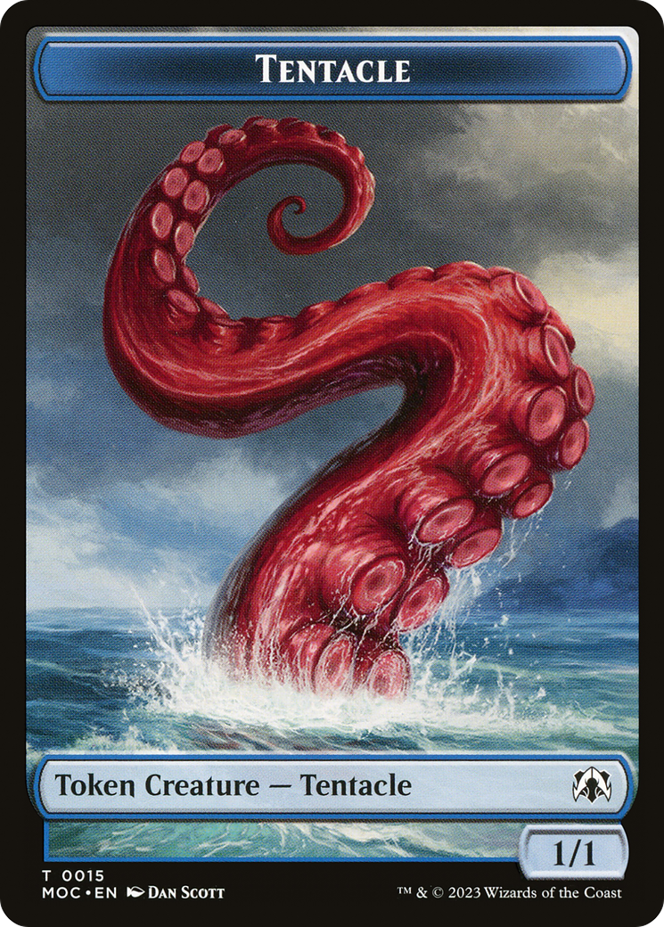 Tentacle (TMOC-015) - March of the Machine Commander Tokens