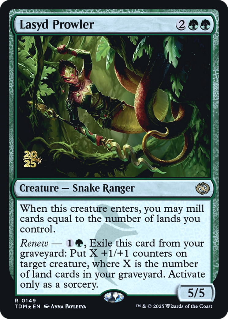 Lasyd Prowler [Tarkir: Dragonstorm Prerelease Promos]