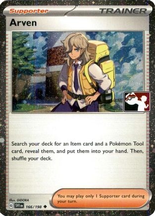 Arven 166/198  - Holofoil Prize Pack Series Cards - Uncommon