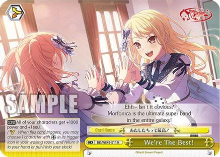 We're The Best! (BD/WE49-E11) - BanG Dream! 10th Anniversary! Premium Booster