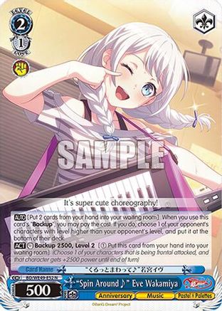 "Spin Around~" Eve Wakamiya (BD/WE49-E52) - BanG Dream! 10th Anniversary! Premium Booster
