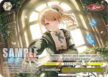 We're The Best! (BDR) (BD/WE49-E11BDR) - BanG Dream! 10th Anniversary! Premium Booster