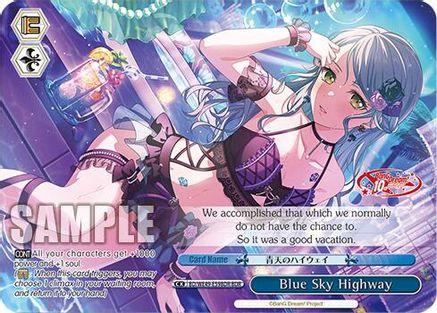 Blue Sky Highway (BDR) (BD/WE49-E59BDR) - BanG Dream! 10th Anniversary! Premium Booster