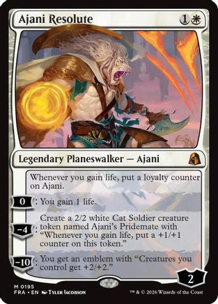 Ajani Resolute (FRA-195) - Reality Fracture