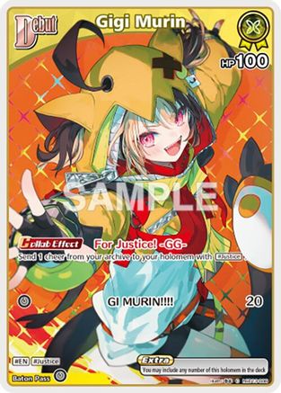 Gigi Murin (C) (hSD13-008) (hSD13-008) - SD13 Start Deck Oshi Justice