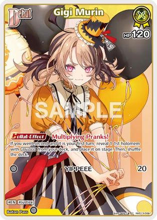 Gigi Murin (C) (hSD13-009) (hSD13-009) - SD13 Start Deck Oshi Justice