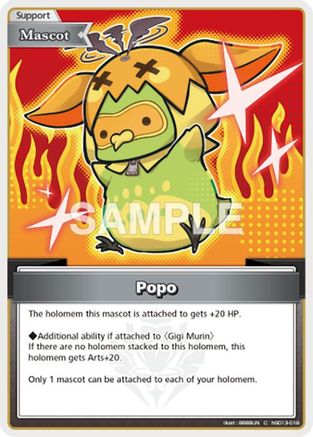 Popo (C) (hSD13-018) - SD13 Start Deck Oshi Justice