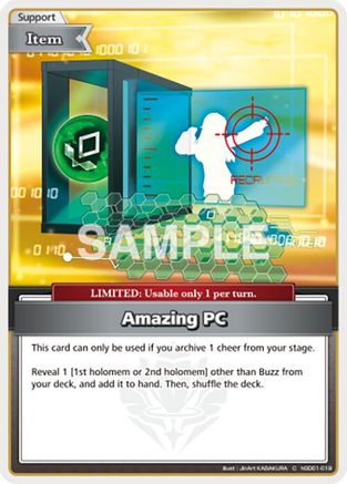 Amazing PC (C) (hSD01-019) - SD13 Start Deck Oshi Justice
