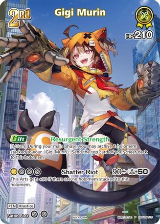 Gigi Murin (P) (hSD13-013) (hSD13-013) - hololive OFFICIAL CARD GAME Promos Foil