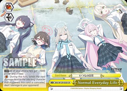 Normal Everyday Life (BAV/W129-E020) - Blue Archive The Animation