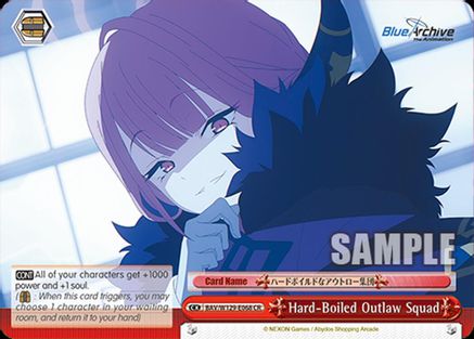 Hard-Boiled Outlaw Squad (BAV/W129-E068) - Blue Archive The Animation