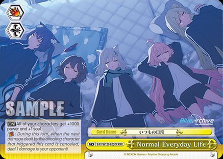 Normal Everyday Life (RRR) (BAV/W129-E020R) - Blue Archive The Animation