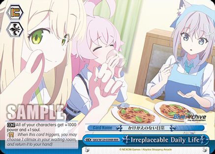 Irreplaceable Daily Life (RRR) (BAV/W129-E098R) - Blue Archive The Animation