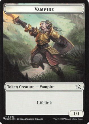 Vampire // Horse Double-Sided Token (LIST-3 // 10) - The List Reprints