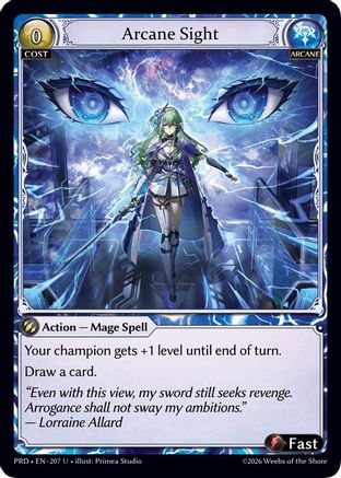 Arcane Sight (207) - asphodelparadise Foil