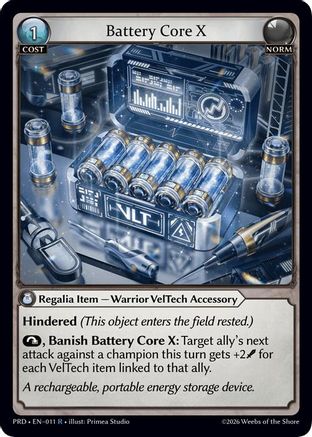 Battery Core X (011) - asphodelparadise