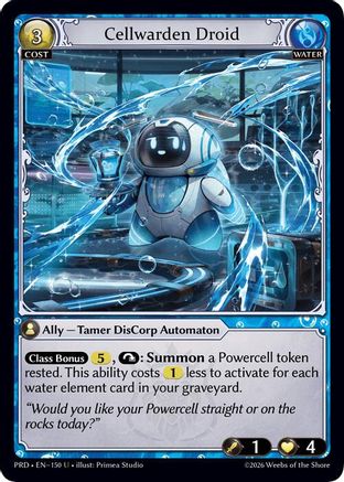 Cellwarden Droid (150) - asphodelparadise Foil